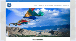 Desktop Screenshot of lehladakh.co.in